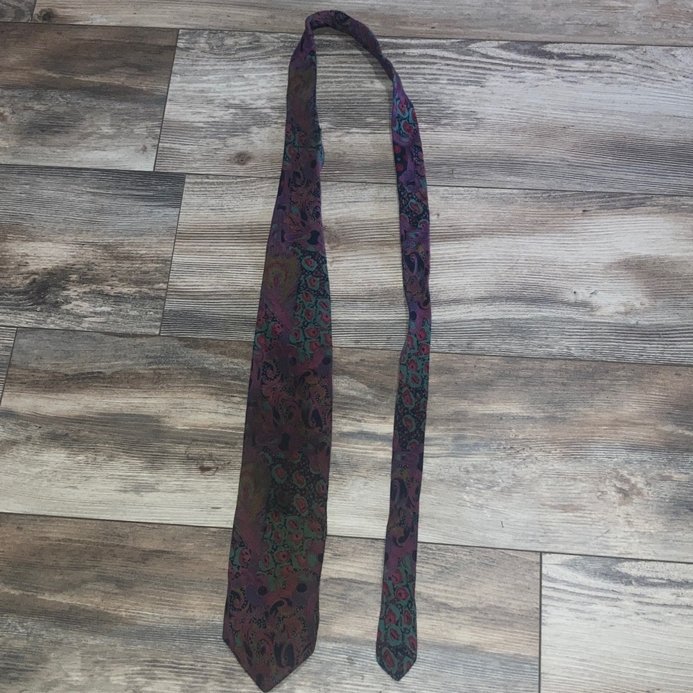 Montagu Wool Rayon Blend Tie Made in USA VTG